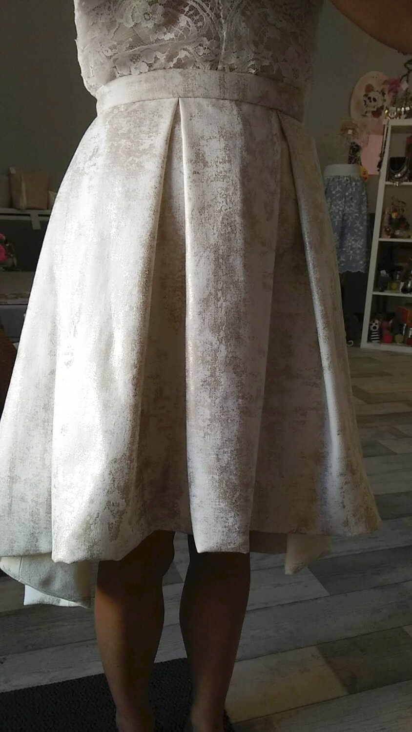robe de mariée plis plats à Nîmes